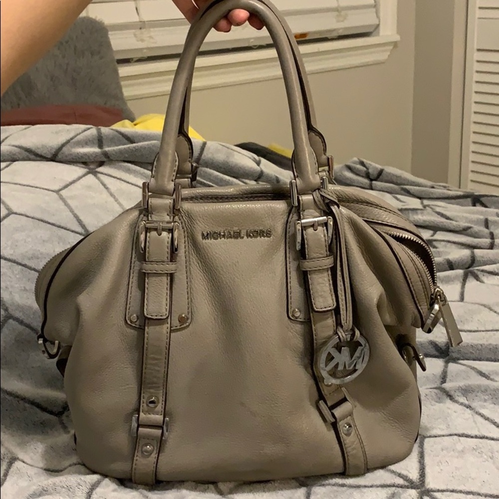 Grey Michael Kors Purse
